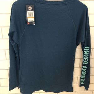 Under Armour heat gear long sleeve top NWT